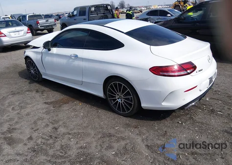 2023 Mercedes-Benz C 300 Coupe z USA, uszkodzony, nr VIN W1KWJ8DBBPG118337